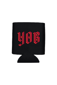 YOB Red Logo Can Koozie