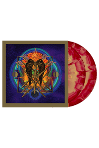 Our Raw Heart Vinyl (Blood Red & Mustard Merge W/ Heavy Orange Splatter)