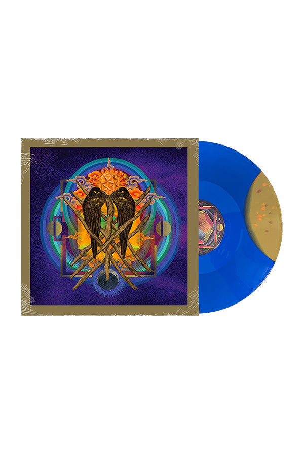 Our Raw Heart Vinyl (Royal Blue and Gold Moon Phase Effect with Splatt– YOB